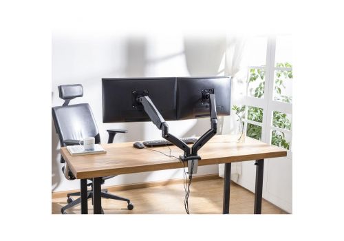 ACT Gas spring dual monitor arm office, AC8312, image _ab__is.image_number.default