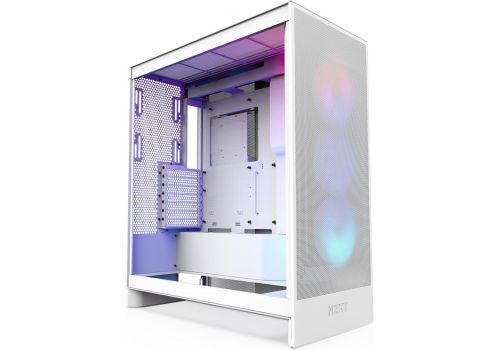 Case NZXT H7 Flow RGB 2024 Edition - White, image 