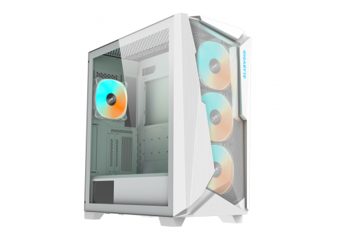 Case Gigabyte C301 WHITE V2, TG, Mid-Tower, image 