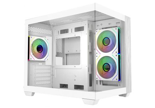 Case CoolerMaster Elite 481 Wood - White, image 