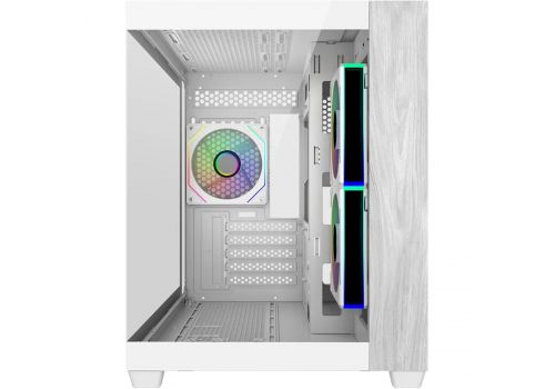 Case CoolerMaster Elite 481 Wood - White, image , 2 image