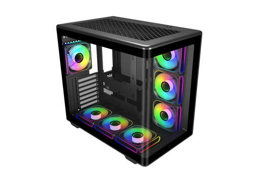 Case CoolerMaster Elite 600 - Black, image , 2 image