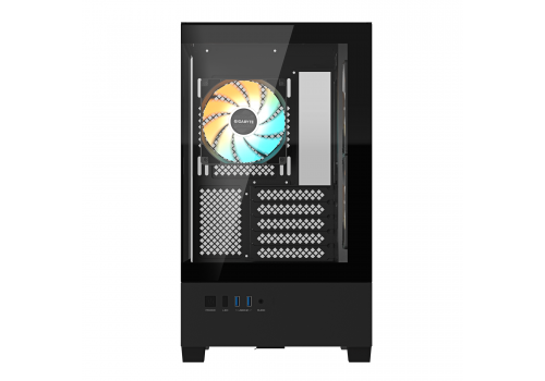 Case GIGABYTE C201 PANORAMIC mATX + 3 ARGB Fans, image _ab__is.image_number.default
