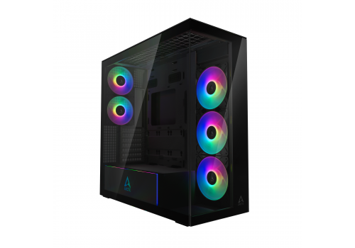 Case Arctic Xtender Mirror - Black Mid-Tower, image 