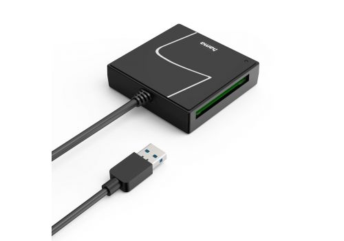 HAMA Card reader USB, USB-A, с USB-C adapter, USB 3.2 Gen1, SD/micro-SD/CF/MS, image _ab__is.image_number.default