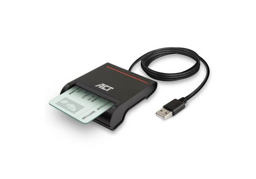 ACT USB 2.0 Smart Card ID reader, image , 3 image