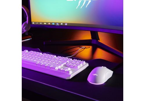 uRage "Exodus 220 TKL" Gaming Keyboard, white, image _ab__is.image_number.default