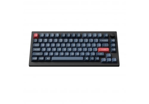 Mechanical keyboard Keychron V1 MAX QMK 75% Carbon Black - Wireless, image , 3 image