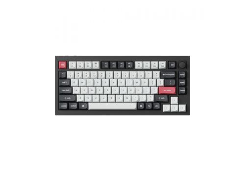 Mechanical keyboard Keychron Q1 HE QMK 75% Carbon Black - Wireless, image , 2 image