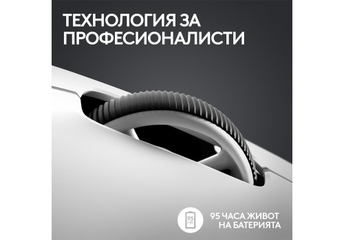 Gaming Mouse Logitech G Pro X Superlight 2 Wireless White, image , 5 image