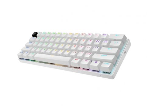 Wireless Gaming Keyboard Logitech Pro X 60 Tactile White, image _ab__is.image_number.default