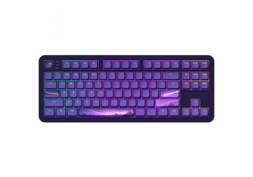Gaming Mechanical Keyboard Dark Project ALU87B Celestial RGB, image 