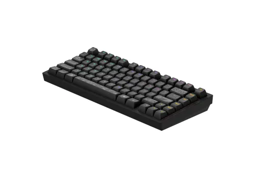 Gaming Wireless Mechanical Keyboard Dark Project ALU81A Terra Nova V2 Black RGB, image , 4 image