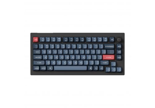 Mechanical keyboard Keychron V1 MAX QMK 75% Carbon Black - Wireless, image , 2 image