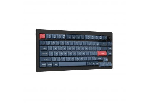 Mechanical keyboard Keychron V1 MAX QMK 75% Carbon Black - Wireless, image , 5 image