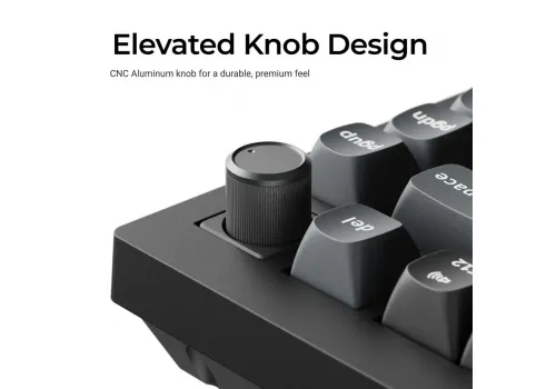 Wireless Mechanical Keyboard Keychron V1 Ultra 8K - Silk POM Switch Red, image , 3 image