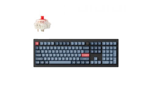 Mechanical keyboard Keychron V6 MAX QMK Carbon Black - Wireless, Full-Size, image 