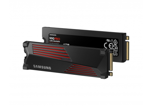 SSD SAMSUNG 990 PRO with Heatsink, 1TB, M.2 Type 2280, MZ-V9P1T0CW, image , 3 image
