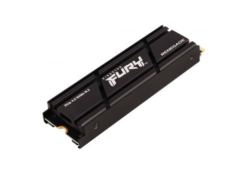 SSD Kingston Fury Renegade M.2-2280 PCIe 4.0 NVMe 1000GB, Heatsink, image , 2 image
