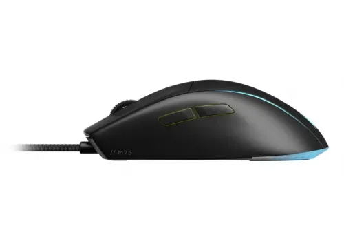 Corsair M75 Black Lightweight RGB Optical Gaming Mouse, image , 2 image