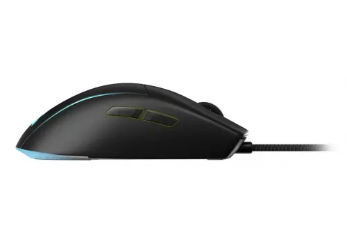 Corsair M75 Black Lightweight RGB Optical Gaming Mouse, image , 3 image