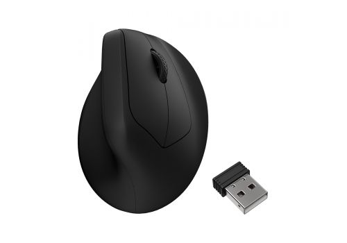 Keychron M5 Wireless Ergonomic Mouse 8K - Black, image 