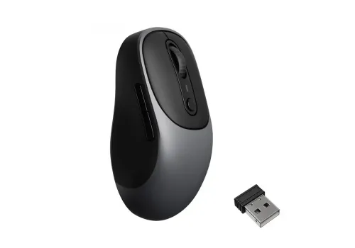 Wireless Mouse Keychron BM24 1000Hz - Metal Gray, image 