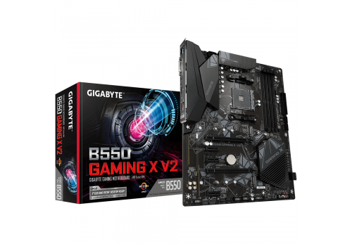 Motherboard GIGABYTE B550 GAMING X Socket AM4, 4 x DDR4, RGB Fusion, V2 (rev. 1.0), image 