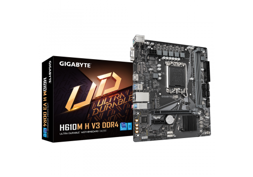 Motherboard GIGABYTE H610M H V3, image , 4 image