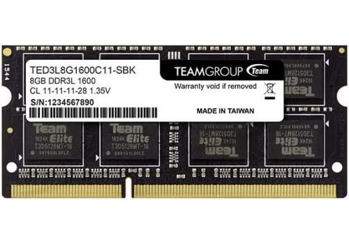 Memory Team Group Elite DDR3L - 8GB, 1600 mhz, CL11-11-11-28 1.35V, image 