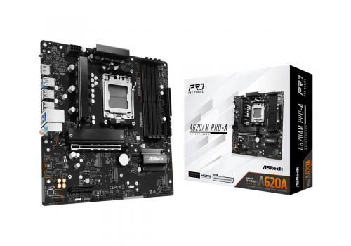Motherboard ASRock A620AM PRO-A, AM5, image , 5 image
