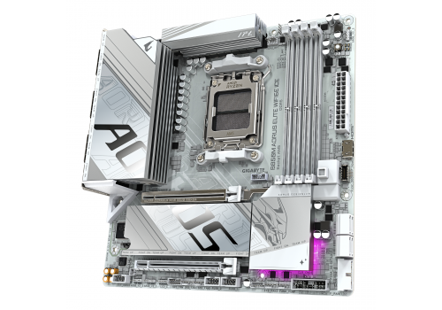 Motherboard GIGABYTE B850M AORUS ELITE WIF6E ICE socket AM5, image _ab__is.image_number.default