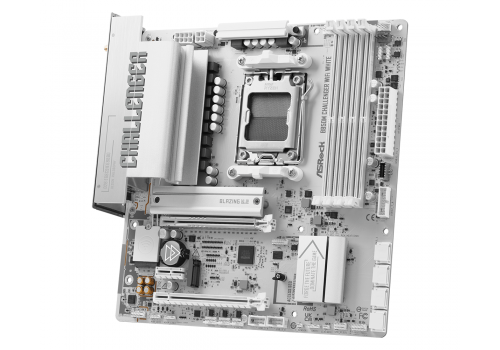 Motherboard ASRock B850M CHALLENGER WIFI WHITE socket AM5, image , 3 image