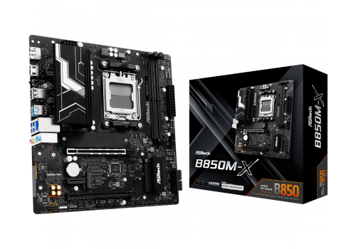 Motherboard ASRock B850M-X socket AM5, image , 3 image