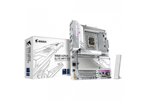Motherboard GIGABYTE B860 AORUS ELITE WIF 7 ICE, LGA 1851, image , 5 image