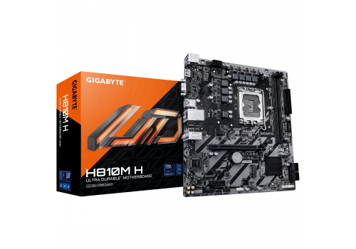 Motherboard GIGABYTE H810M H, LGA 1851, image , 4 image