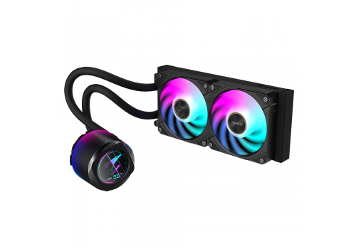 CPU Cooler Gigabyte AORUS WATERFORCE X II 240 Black, image _ab__is.image_number.default