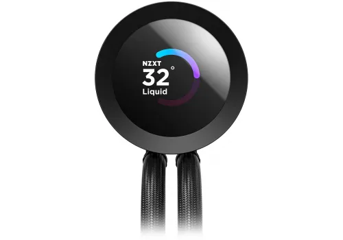 AIO Liquid Cooler NZXT Kraken Plus 360 LCD Display - Black, image , 4 image