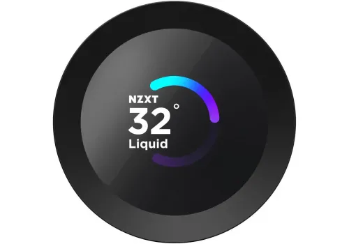 AIO Liquid Cooler NZXT Kraken Plus 360 RGB LCD Display - Black, image , 5 image
