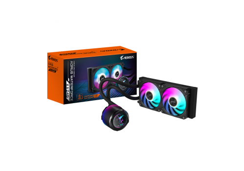 CPU Cooler Gigabyte AORUS WATERFORCE X II 240 Black, image _ab__is.image_number.default