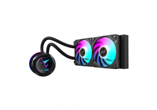 CPU Cooler Gigabyte AORUS WATERFORCE X II 240 Black, image 