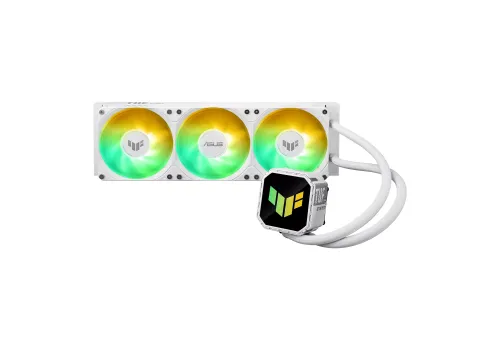 CPU Water Cooler ASUS TUF Gaming LC III 360 ARGB White Edition, image 