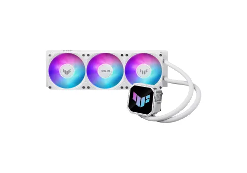 CPU Water Cooler ASUS TUF Gaming LC III 360 ARGB White Edition, image , 2 image