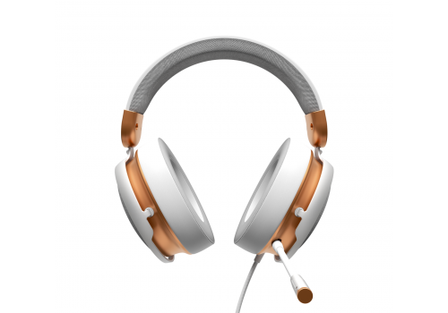 Gaming Headphones Dark Project Sono Wired - White/Gold, image _ab__is.image_number.default