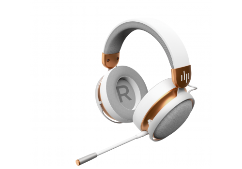 Gaming Wireless Headphones Dark Project Sono Wireless - White/Gold, image _ab__is.image_number.default