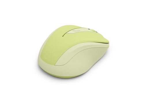 Hama “WM-400” Wireless Mouse, Ergonomic, Optical, 6 Buttons, No Clicking Noise, green, image , 4 image