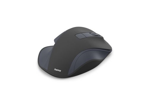 Hama “WM-500” Wireless Mouse, Ergonom., 6 Buttons, W/O Click Noise, Battery, blk, image _ab__is.image_number.default