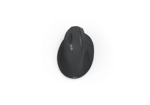 Hama “EWM-500L” Vertical, Ergonomic Left-Handed Mouse, Radio, 7 Buttons, black, image 