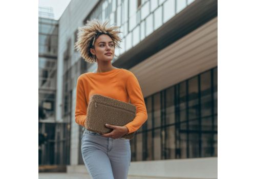 Hama “Cozy” Laptop Sleeve, 36 - 40 cm (14.1” - 15.6”), brown, image _ab__is.image_number.default