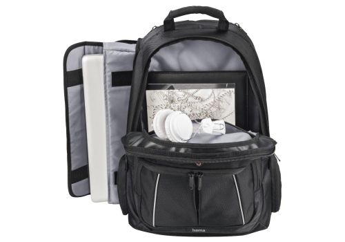 Hama "Vienna" Laptop Backpack, up to 44 cm (17.3"), black, image _ab__is.image_number.default